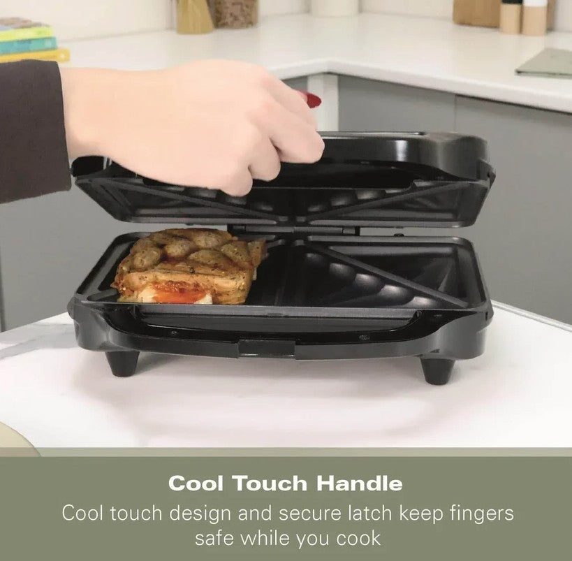 HAMILTON BEACH 2 SLICE DEEP FILL SANDWICH MAKER | HB1026