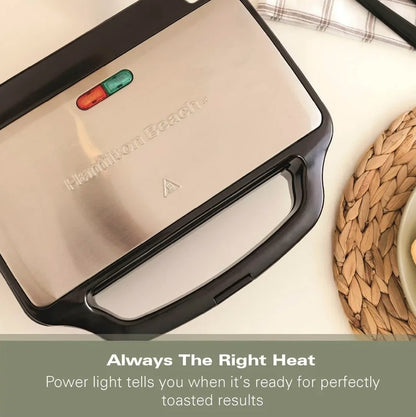 HAMILTON BEACH 2 SLICE DEEP FILL SANDWICH MAKER | HB1026
