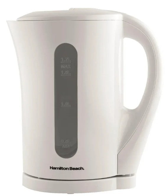 HAMILTON BEACH ESSENTIAL  1.7 LITRE JUG KETTLE WH | HB1107W