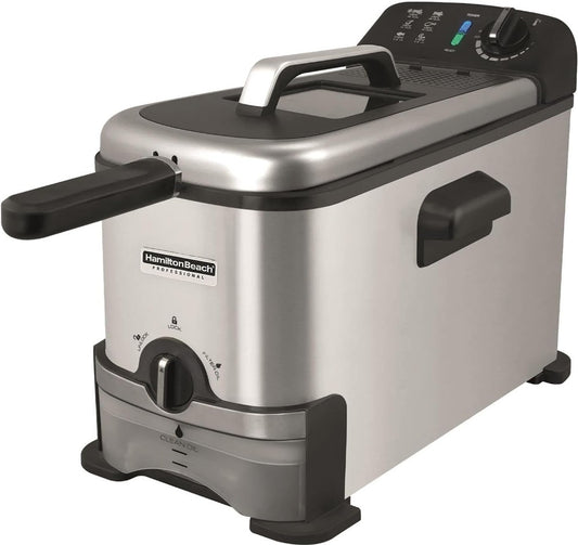 HAMILTON BEACH PUREFRY PROFESSIONAL FRYER SS | HB189PDF
