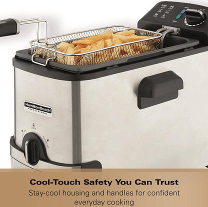 HAMILTON BEACH PUREFRY PROFESSIONAL FRYER SS | HB189PDF
