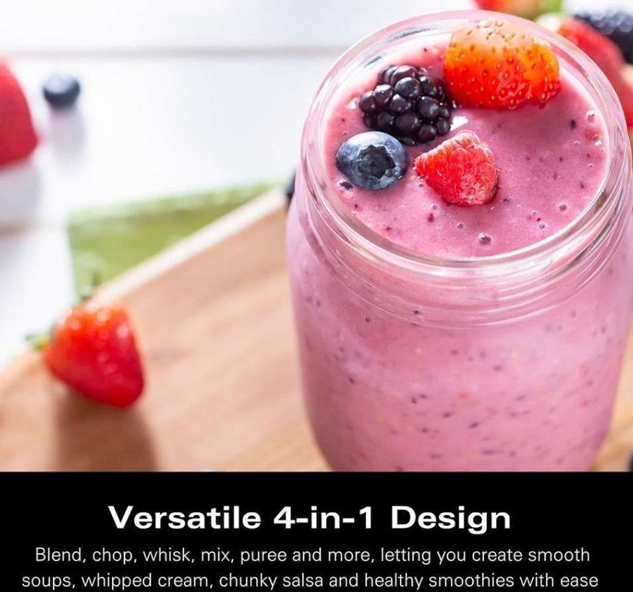 HAMILTON BEACH 4 IN 1 HAND BLENDER SET | HB5023GS