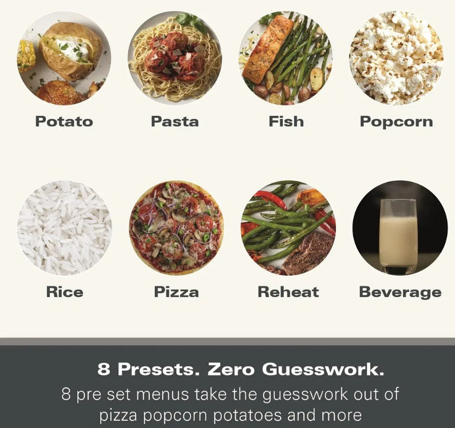 HAMILTON BEACH 20L RETRO MICROWAVE CREAM | HB70H20C