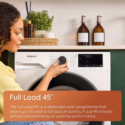 HOTPOINT 12KG 1400RPM WASHING MACHINE A -30% WHITE | HBCA123CAREUK