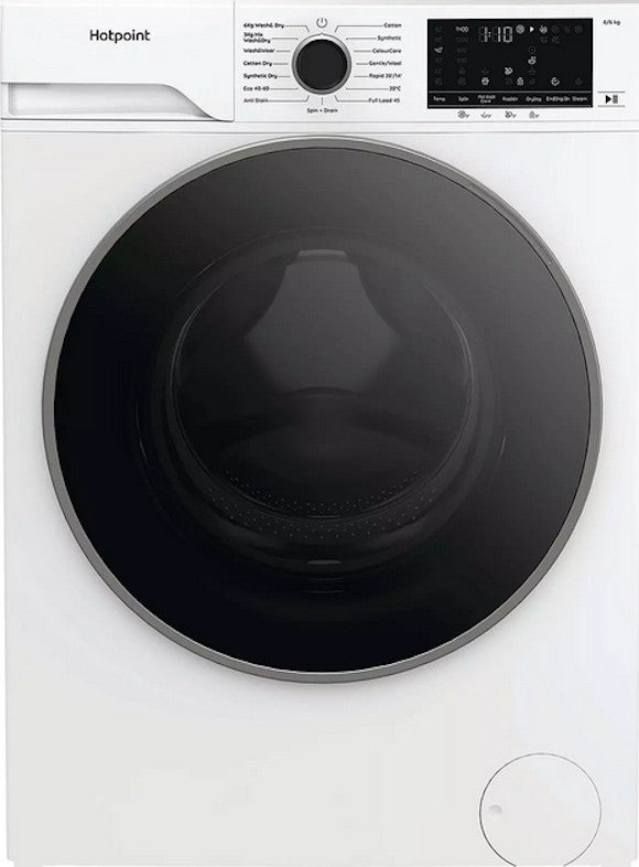 HOTPOINT FREESTANDING WASHER DRYER 8+6KG WASH-DRY | HBD8680ANTISTAINUK