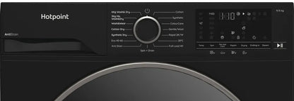 HOTPOINT 9KG 1400RPM 6KG DRY WASHER DRYER BLACK | HBD9681BANTISTAIN