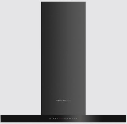 FISHER & PAYKEL 90CM CHIMNEY HOOD BLACK STEEL  | HC90BCBB4