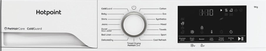 HOTPOINT 9KG HEAT PUMP TUMBLE DRYER WHITE | HHDD90WWIRE