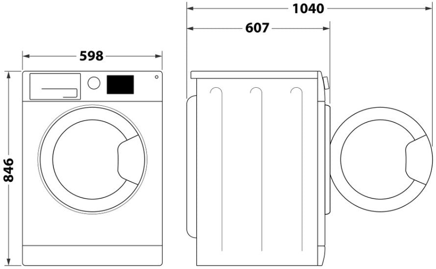 HOTPOINT 9KG HEAT PUMP TUMBLE DRYER WHITE | HHDD90WWIRE