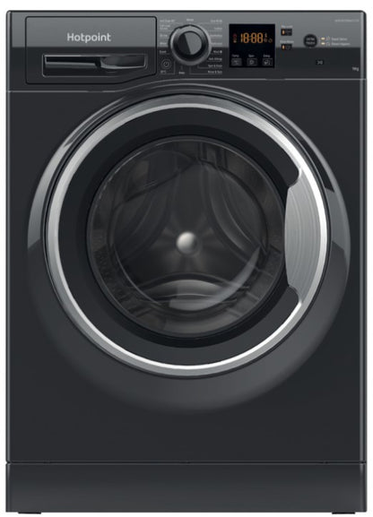 HOTPOINT 9KG 1400RPM WASHING MACHINE BLACK | HNR9W64BSIRE