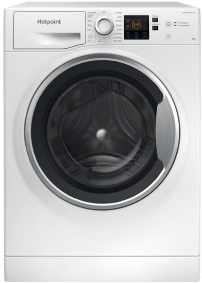 HOTPOINT 9KG 1400RPM WASHING MACHINE WHITE | HNR9W64WSIRE