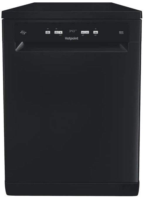 HOTPOINT 14 PLACE FREESTANDING DISHWASHER BLACK | HP2FFC14BN6BUK