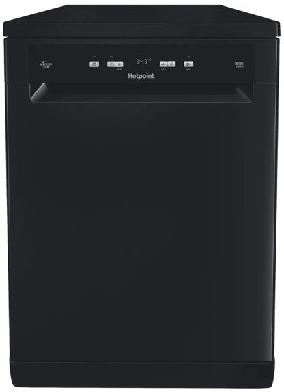 HOTPOINT 14 PLACE FREESTANDING DISHWASHER BLACK | HP2FFC14BN6BUK