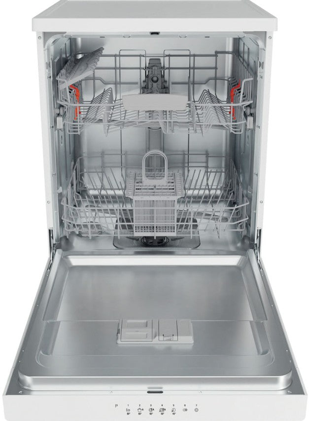 HOTPOINT 14 PLACE FREESTANDING DISHWASHER WHITE | HP2FFC14BN6WUK