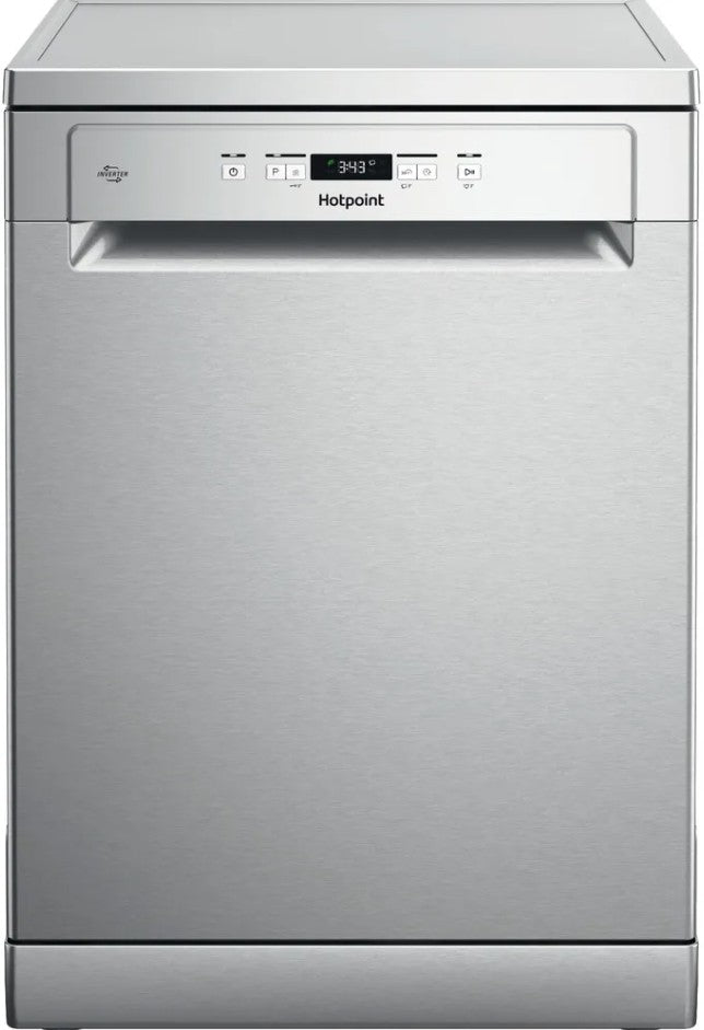 HOTPOINT 14 PLACE FREESTANDING DISHWASHER INOX | HP2FFC14BN6XUK