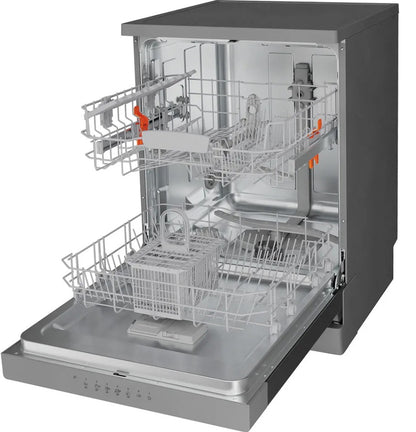 HOTPOINT 14 PLACE FREESTANDING DISHWASHER INOX | HP2FFC14BN6XUK