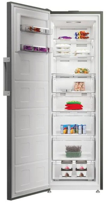 HOTPOINT 60CM TALL FREESTANDING FREEZER INOX | HPMFF6312XBR4UK