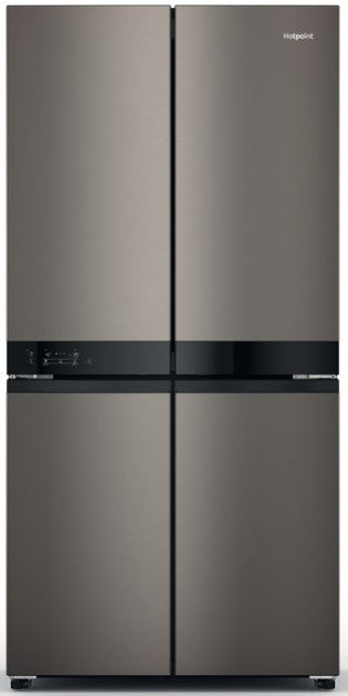 HOTPOINT AMERICAN FRIDGE FREEZER BLACK-INOX | HQ9U2BLG