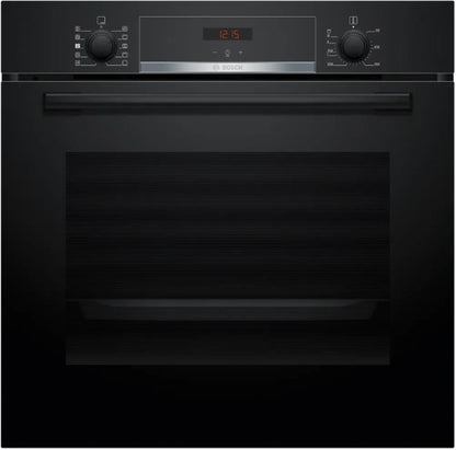 BOSCH SERIES 4 BUILT IN SINGLE OVEN BLACK | HQA534BB3B