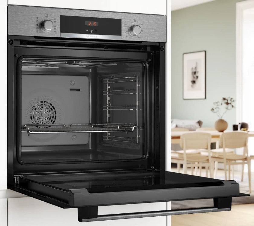 BOSCH BUILT IN SINGLE OVEN STAINLESS STEEL | HQA534BS3B