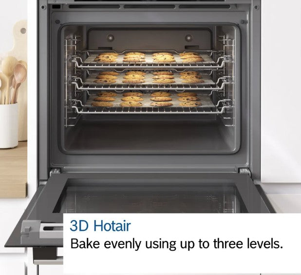 BOSCH BUILT IN SINGLE OVEN WITH STEAM SS | HQA574BS3B