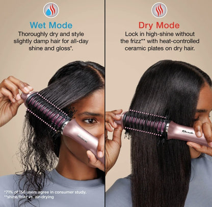 SHARK GLOSSI HOT BRUSH AND AIR GLOSSER  PINK | HT302UKPK