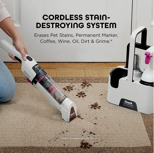 SHARK CORDLESS STAIN DESTROYING CLEANER | HX100UKT