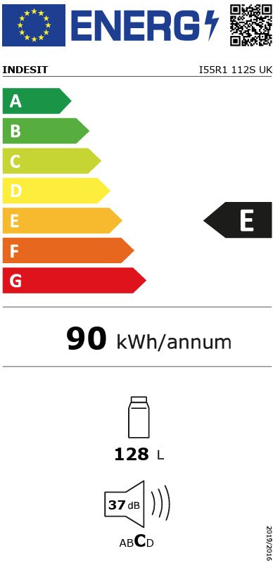 INDESIT FREESTANDING UNDER COUNTER FRIDGE SIL | I55R1112SUK