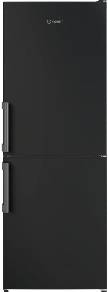 INDESIT 55CM FREESTANDING FRIDGE FREEZER BLACK | IB55532BUK