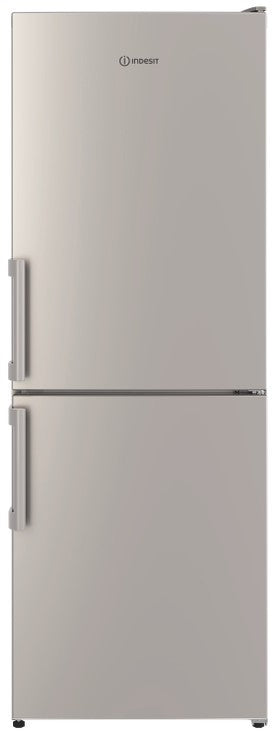 INDESIT 55CM FREESTANDING FRIDGE FREEZER SILVER | IB55532S