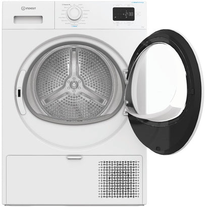 INDESIT 8KG HEAT PUMP TUMBLE DRYER WHITE | IDHE80W
