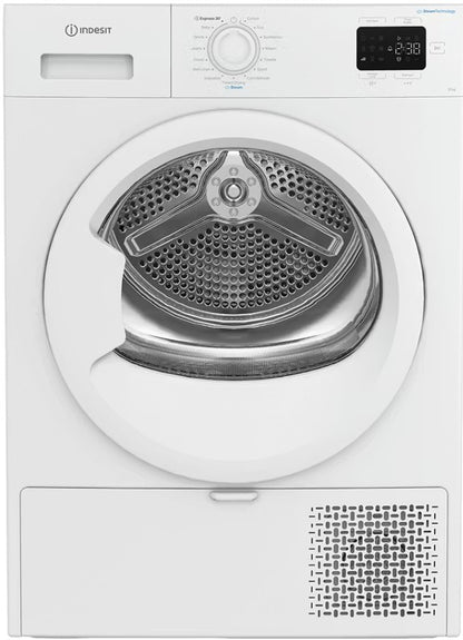 INDESIT 9KG HEAT PUMP DRYER WHITE | IDHE90W