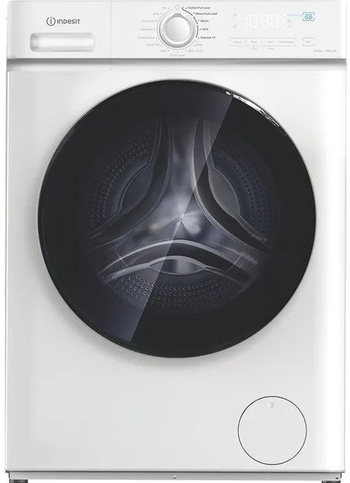 INDESIT 8KG 1200RPM WASHER DRYER WHITE | IDMA8564MYTIMEUK