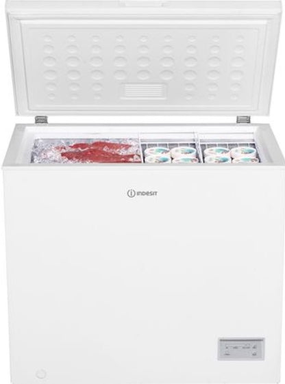 INDESIT 198 LITRE CHEST FREEZER WHITE | INCF1984UK