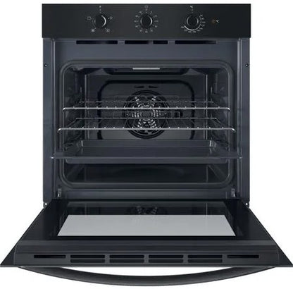 INDESIT BUILT IN SINGLE OVEN BLACK | IO233BUK