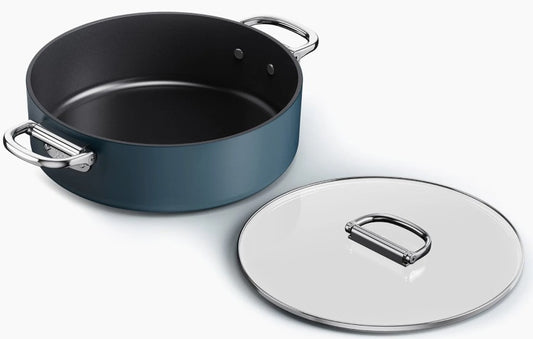 JJ SPACE 28CM/5QT N/S CASSEROLE & LID | JJ45046