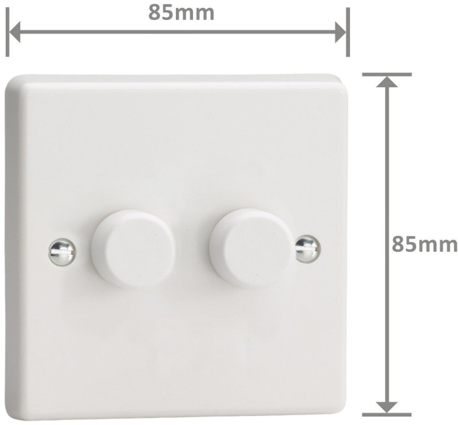 VARILIGHT DIMMER 2G 2W 10WATT/250W | JQP252