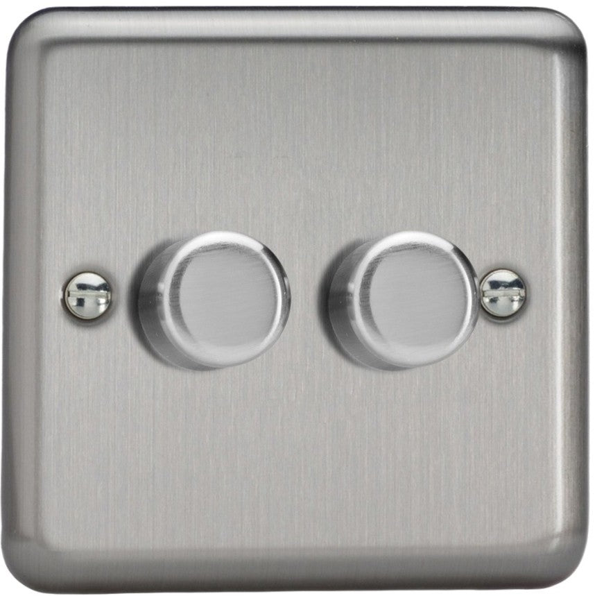 VARILIGHT DIMMER 2G 2W 10WATT/250W S/CH | JSP252