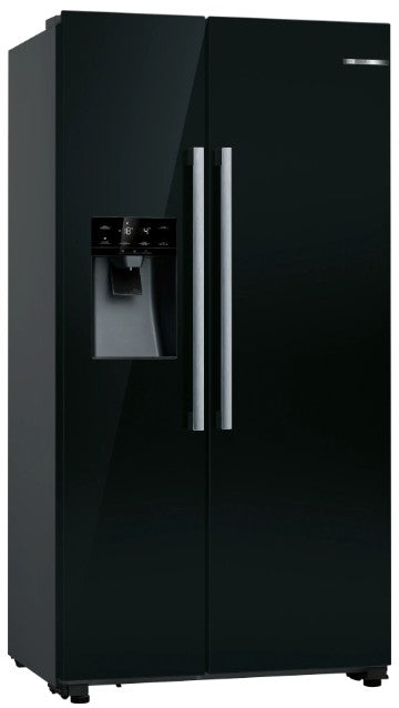 BOSCH SERIES 6 AMERICAN SIDE BY SIDE FF BLACK PLUM | KAD93ABEP