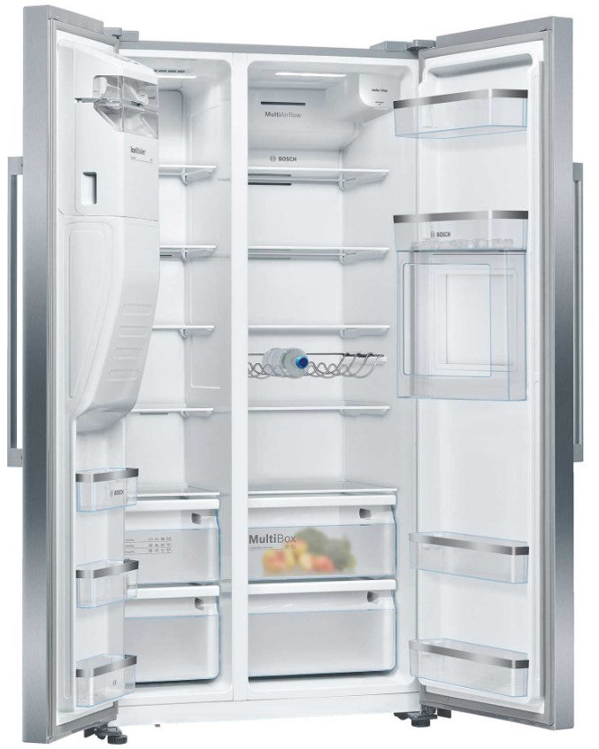 BOSCH AMERICAN FRIDGE FREEZER SS | KAG93AIEPG