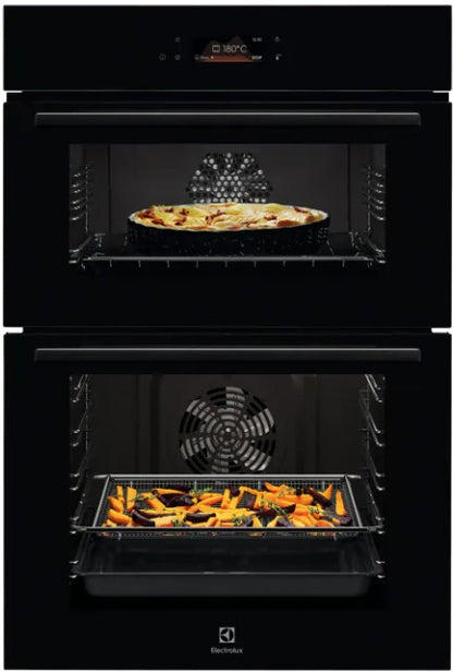 ELECTROLUX BUILT IN DOUBLE OVEN BLACK | KDFBC08K