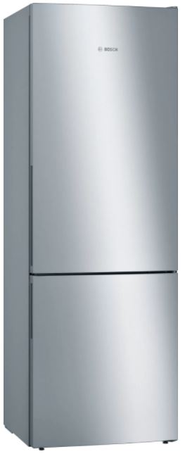 BOSCH FREE STANDING FRIDGE FREEZER ST/ST | KGE49AICAG