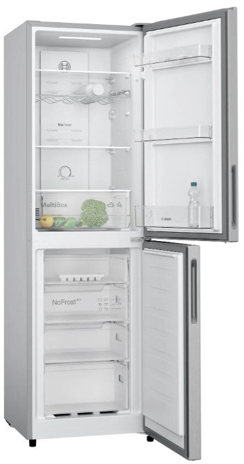 BOSCH TALL FREESTANDING FRIDGE FREEZER SS | KGN27NLEAG