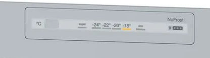 BOSCH SERIES 2 NO FROST FRIDGE FREEZER ST-STEEL | KGN33NLEBG