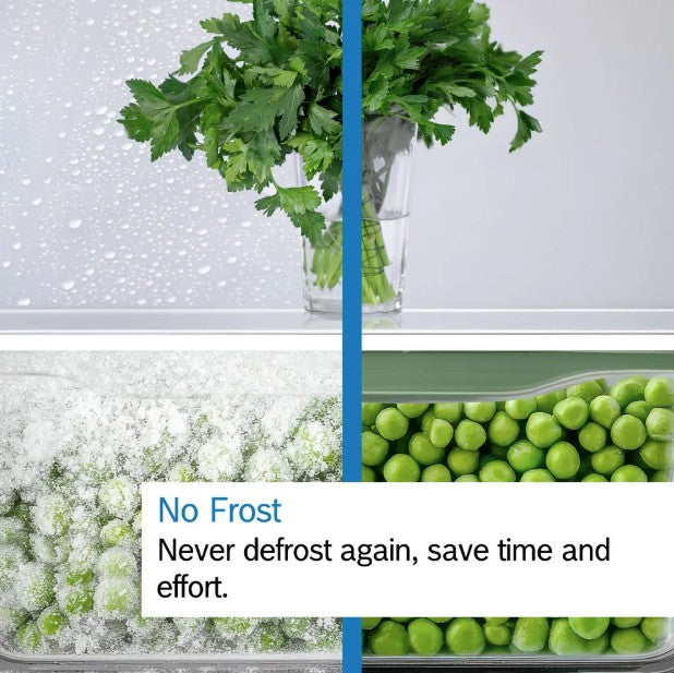BOSCH SERIES 2 NO FROST FRIDGE FREEZER ST-STEEL | KGN33NLEBG