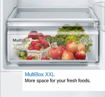 BOSCH INTEGRATED 60:40 NO FROST FRIDGE FREEZER | KIN86NSEOG