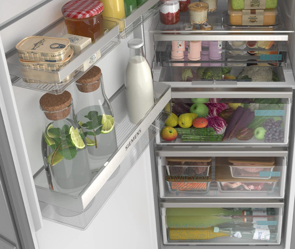 SIEMENS IQ300 TALL NO FROST UPRIGHT FRIDGE BR-STEE | KS36NVICGG