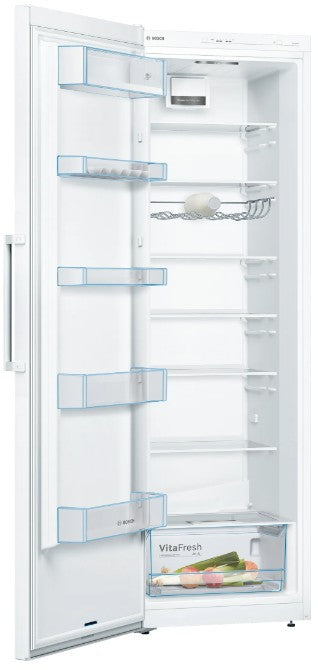 BOSCH SERIES 4 TALL UPRIGHT FRIDGE WHITE | KSV36VWEPG