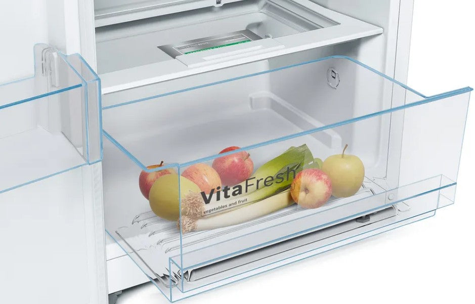 BOSCH SERIES 4 TALL UPRIGHT FRIDGE WHITE | KSV36VWEPG