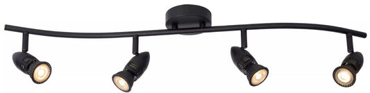 LUCIDE CARO - CEILING SPOTLIGHT - 4XGU10 - BLACK | L139550430